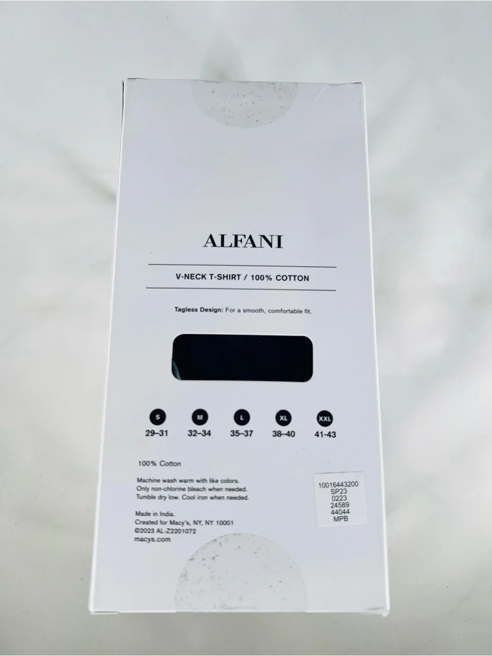 Alfani Blsck Slim-Fit V-Neck T-Shirt